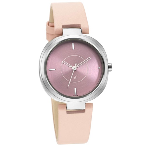 Fancy  Casual Analog Pink Dial Womens Watch