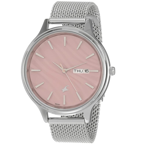 Designer  Autumn Winter 20 Analog Pink Dial Women Watch