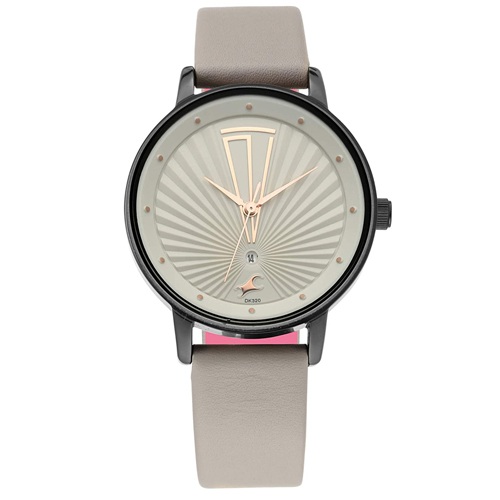 Wonderful  Ruffles Collection Analog Gray Dial Womens Watch