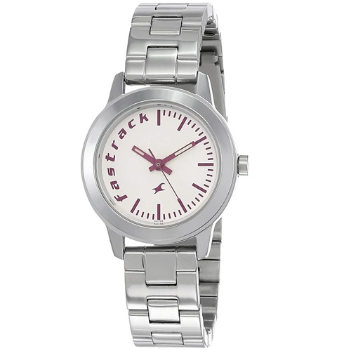 Trendy  Fundamentals White Dial Ladies Analog Watch