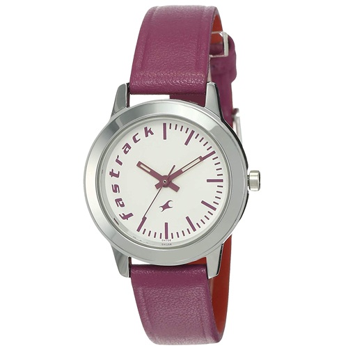 Beautiful  Fundamentals White Dial Ladies Analog Watch