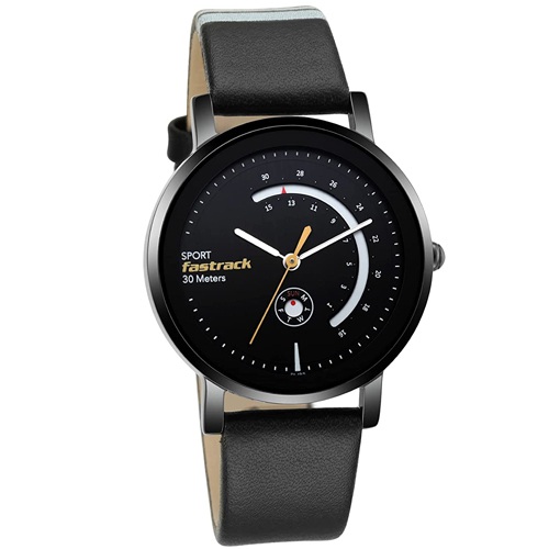 Eye Catching  Black Dial Ladies Analog Watch