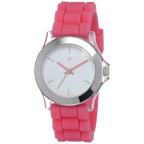 Fashionable  Beach Upgrades Analog White Dial Womens Watch
