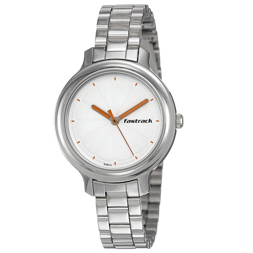 Stylish  Tropical Fruits White Dial Womens Watch