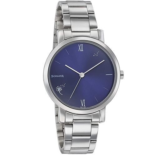 Charismatic Sonata Play Analog Blue Dial Womens Watch