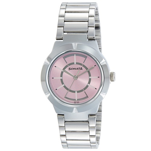 Gaudy Sonata Formal Analog Pink Dial Womens Watch